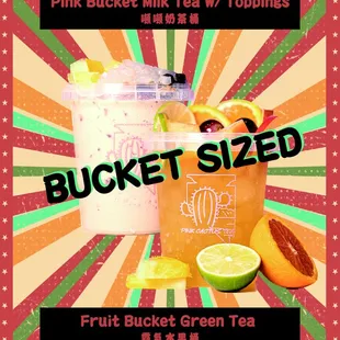 Big size , enjoy your milk tea!