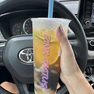 Peach Green Tea