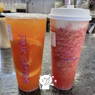 Grapefruit Green Tea