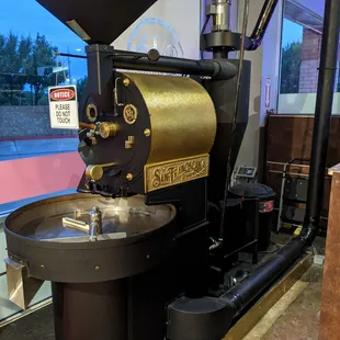 They roast coffee in house, always a good sign