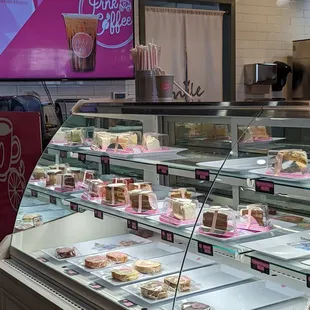 Various packaged pastries