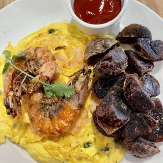 Shrimp Omelet