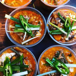 Soondubu Jjigae (Korean spicy soft tofu stew)