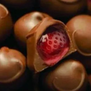 Strawberry cordials year round!