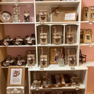 Great vegan, gluten-free variety section!