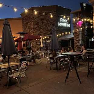 Outside patio