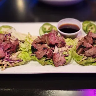 Tenderloin Lettuce Wraps