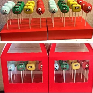 My cake pops. Loved it.!!!