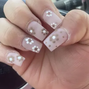 He didn't even give me a manicure but charged me for it