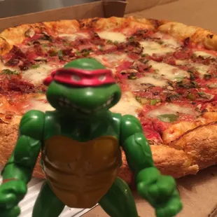 drink, pizza