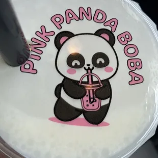 Boba cup lid design.