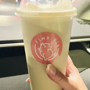 Literally the BEST Lavender milk tea EVER  (I hate artificial taste and florals. And I&apos;m really picky soooo it&apos;s amazing!