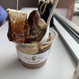 S'mores sundae