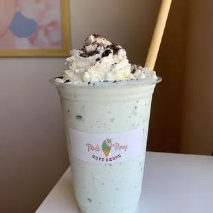 Mint chip shake