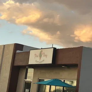 Front of Pink Pony Soft Serve