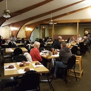 The main sitting area