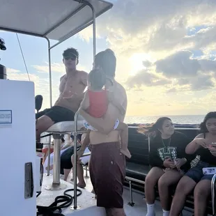 Plenty of space and atmosphere to soak in all evening long