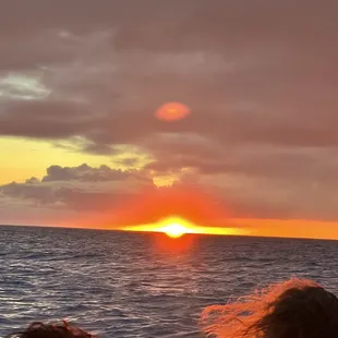 Pic of the sunset at cruise.