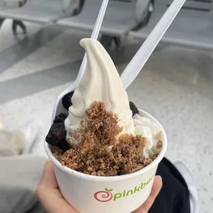 Snickerdoodle Cookie Swirl with Toppings