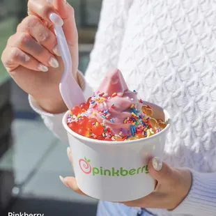 pinkberry frozen yogurt
