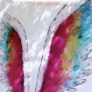 Check out our Angel Wings by world renowned artist Colette Miller!