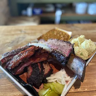 Beef Ribs/Prime Brisket/Pork Ribs - 5/5 - Everything was great. You can tell just by looking the smoke ring and bark