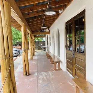 Front entrance