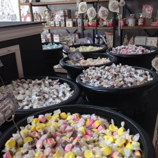 Salt water taffy