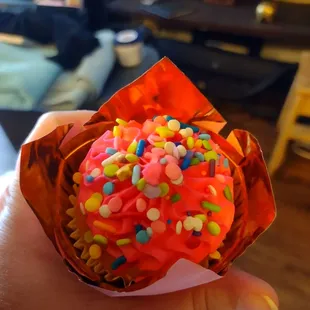 Their cake is perfection!  It's so soft and spongy