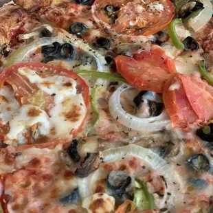 Veggie Supremo Pizza