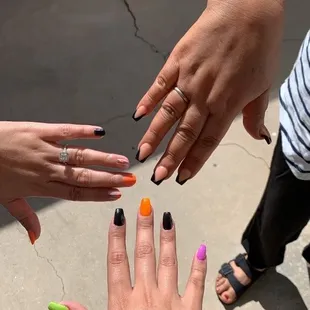 Overall good nails. My sisters are my favorite though.