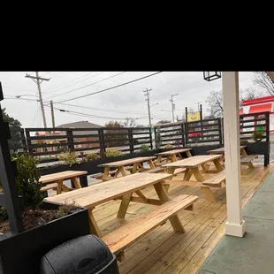 Great outside seating for the up coming season...