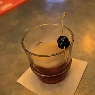 Smoked Tobacco Old Fashioned