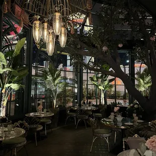 Restaurant at closing