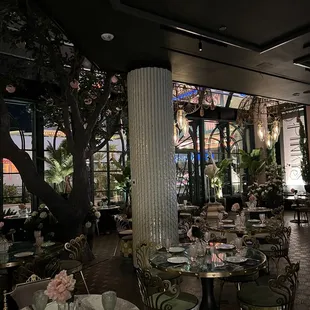 Restaurant at closing