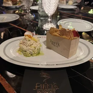 Mango Chili Crab Tower