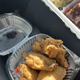 Side of fried chicken