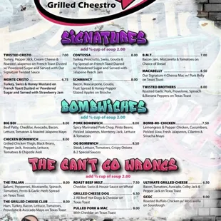 We had the twisted cristo, twisted Mac and nonna bowl. They were all great!