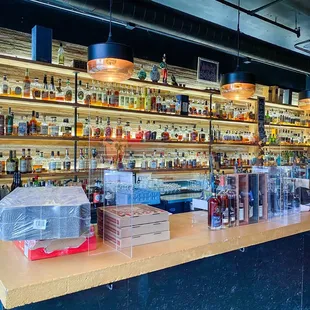 Bar area