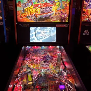 Foo Fighters were so popular they needed to have a pinball game.