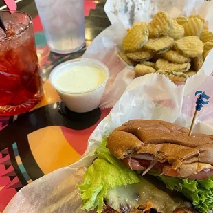 The Nature Boy Burger