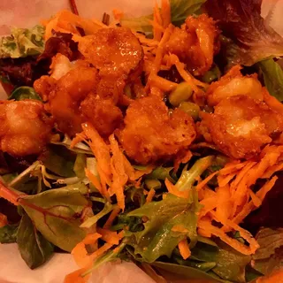 Buffalo Shrimp Salad
