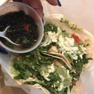 Kick'n Chicken Tacos