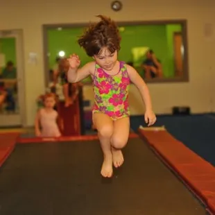 Gymnastics is fun!