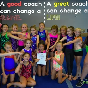 Mia's team when she was 6.