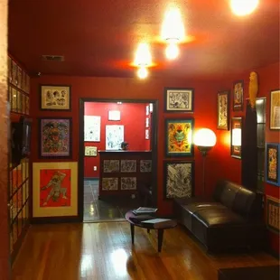 Lobby of pinnacle tattoo