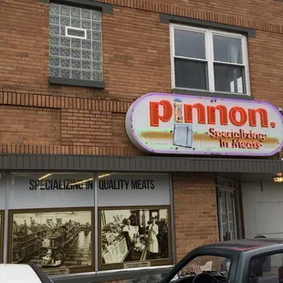 the outside of the building