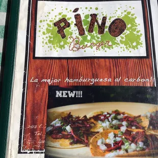 Menu!