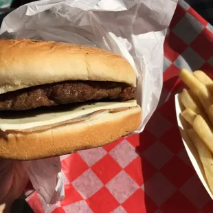 BBQ rancho burger