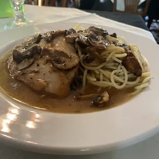 Chicken Marsala with Pasta